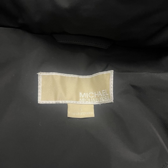 Michael Kors Puffer Coat Down Feather Quilted Long Parka Women's XL NO HOOD - Picture 7 of 10